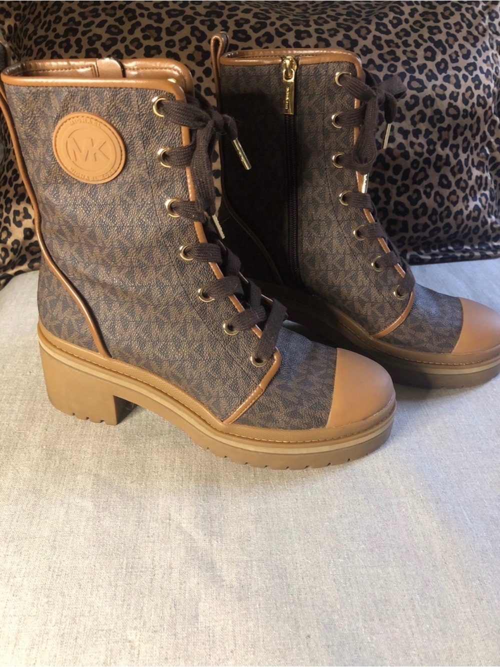 Michael Kors Combat Boots